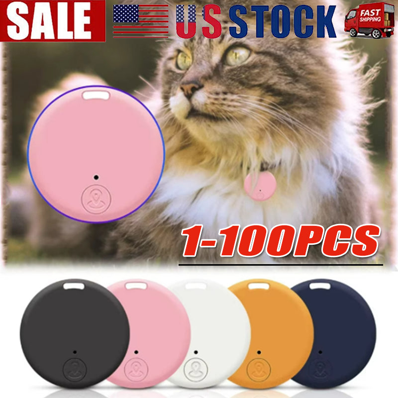 Bluetooth Mini GPS Tracking Air Key Tag Child Pet Finder Location Device LOT
