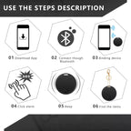 Bluetooth Mini GPS Tracking Air Key Tag Child Pet Finder Location Device LOT