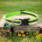 Lightweight Cat Collar with Reflective Pattern Waterproof GPS Tracker GPS Finder for Cats & Small Pets