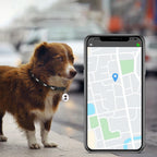 Smart Locator Bluetooth-Compatible Real-Time Tracking Dog Cat Collar Find Device Real-Time Global Location Tracker for Dogs Cats