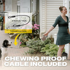 Retractable Dog Leash X-Small Breed, 10 Ft Durable Pet Walking Leash for Extra Small Dogs/Cats/Small Animals up to 18Lbs, 360° Tangle Free, Coffee/Brown