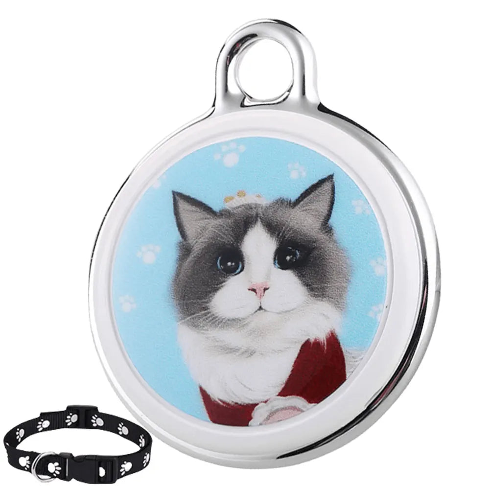 Smart Locator Bluetooth-Compatible Real-Time Tracking Dog Cat Collar Find Device Real-Time Global Location Tracker for Dogs Cats