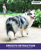 16 Ft Retractable Dog Leash Large Dogs - up to 110Lbs, Large Dog Leash Heavy Duty Dog Leash Retractable 16 Ft - Gray - GY16-50