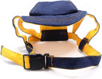Pet Dog Outdoor Cap Cool Denim Hat - Summer Sun Protection Cap for Dog Doggy (Small)