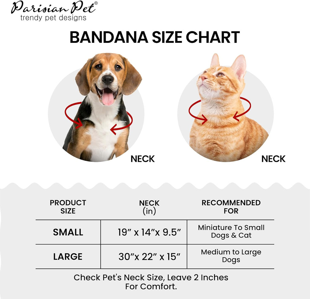 Drama Queen Dog Bandana, Small