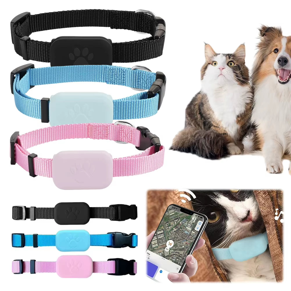Cat Locator with Adjustable Collar Smart Pet Locator Cat Tracker for Dogs and Cats