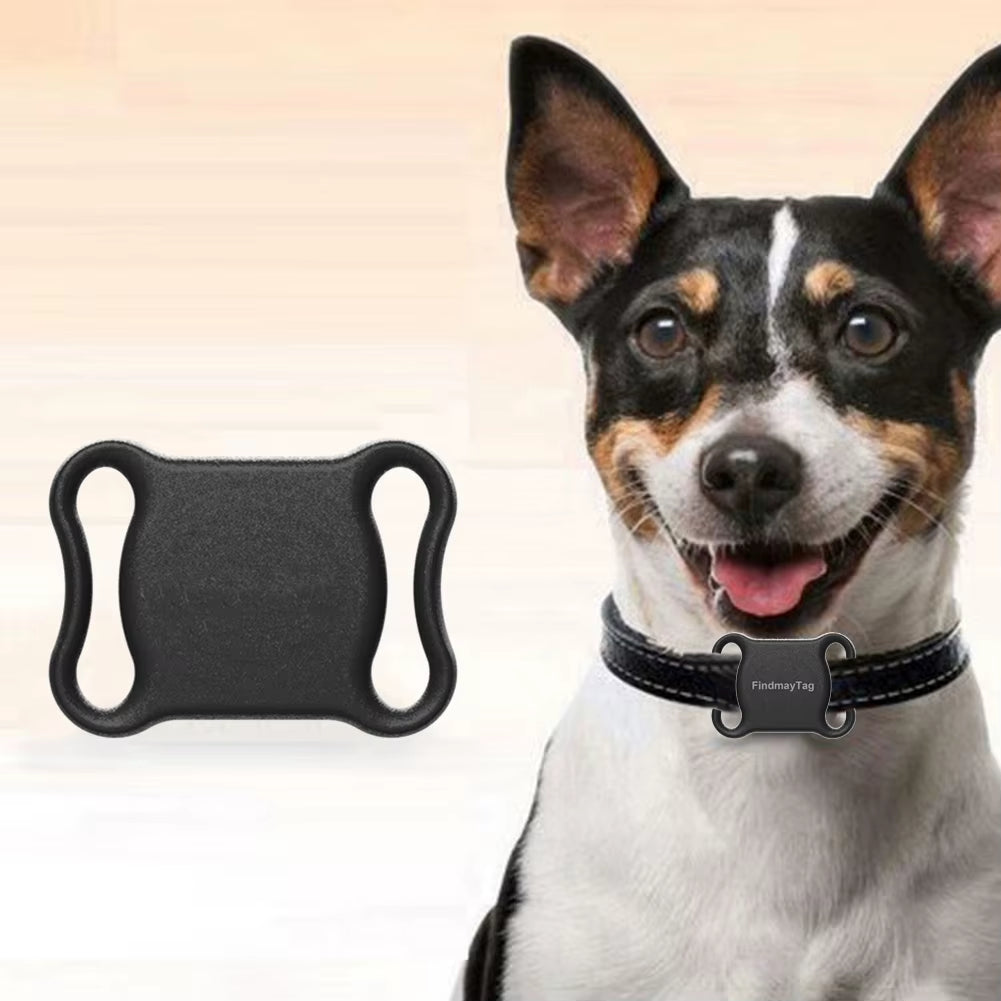 Pet GPS Location Tracker GPS Tracker for Dogs Works with Any Collar Real-Time Global Location Tracker with LED Light up for Cats