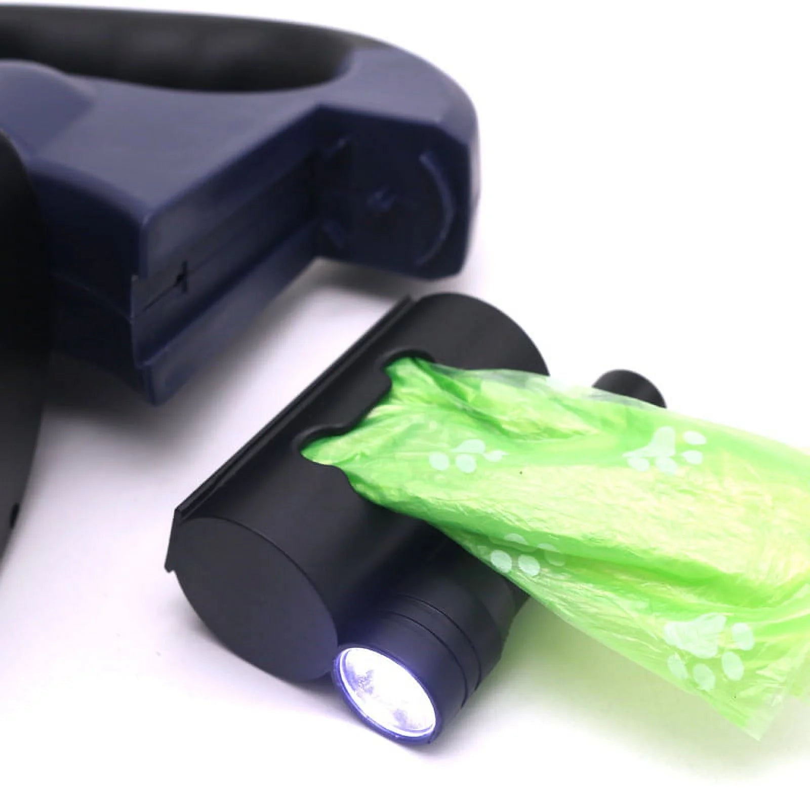 Two Dog Reflective Retractable Pet Leash – 360 Degree No Tangle Double Dogs Reflective Orange and Green Leads. Dual Locking 10 Ft Leads