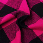 Big Sister Plaid Dog Bandana, Pregnancy Announcement Plaid Dog Bandana, Gender Reveal Photo Prop, Pet Scarf Accessories, Pet Scarves for Dogs (Pink)