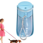 Dog Water Bottle Dispenser 450Ml Folding Drink Bowl Dispenser for Dogs Leak-Proof Portable Dog Water Bottle Pet Dog Feed Bottle