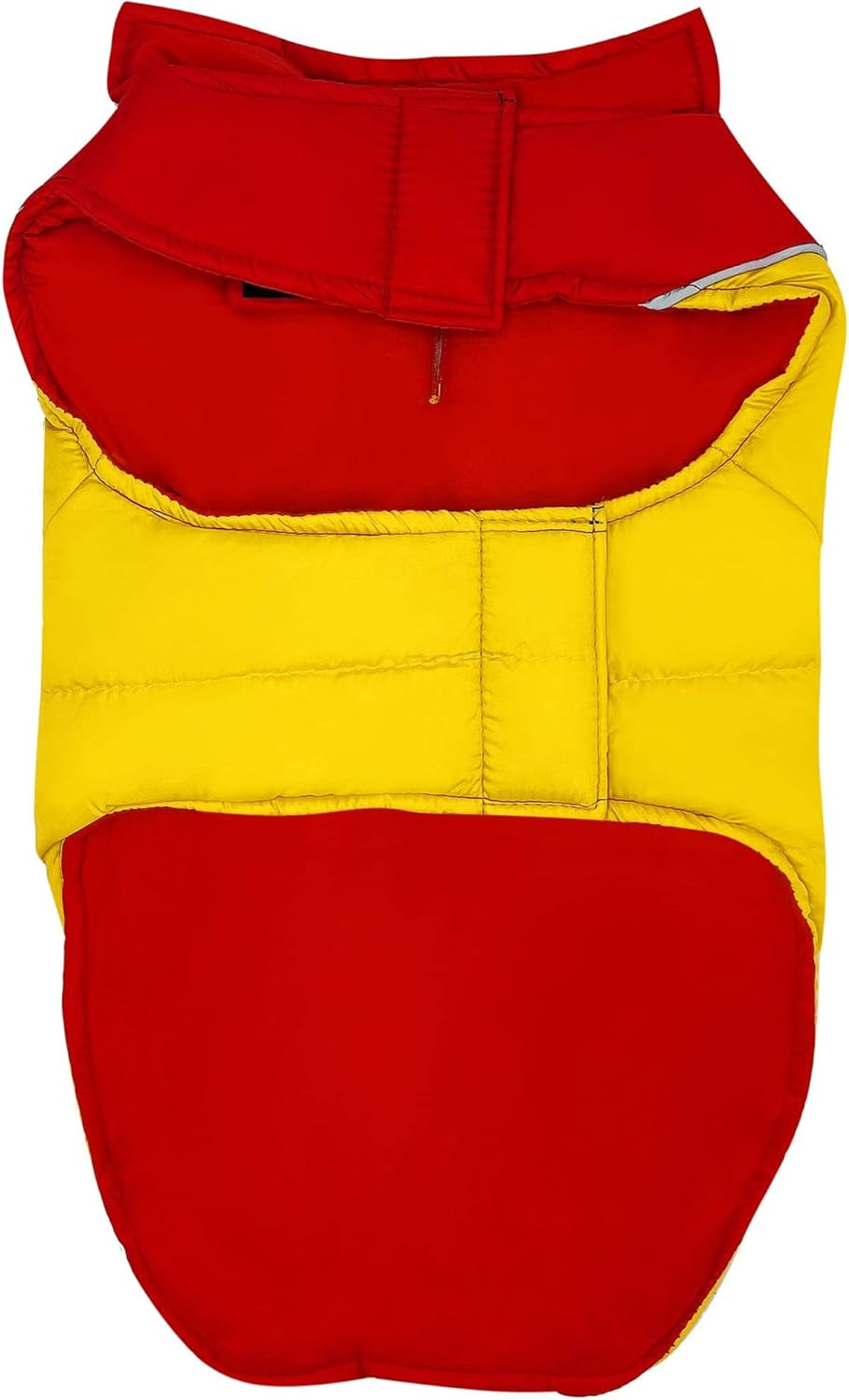 NFL Kansas City Chiefs Puffer Vest for Dogs & Cats, Size Medium. Warm, Cozy, and Waterproof Dog Coat, for Small and Large Dogs/Cats. Best NFL Licensed PET Warming Sports Jacket
