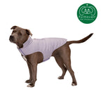 Pet Coat | Water-Repellent Reversible Reflective Puffer Dog Coat, Lavender, Medium