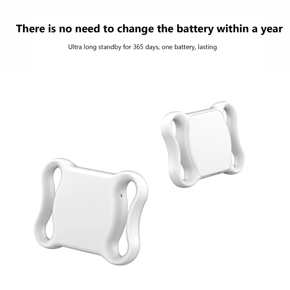 Pet GPS Location Tracker GPS Tracker for Dogs Works with Any Collar Real-Time Global Location Tracker with LED Light up for Cats