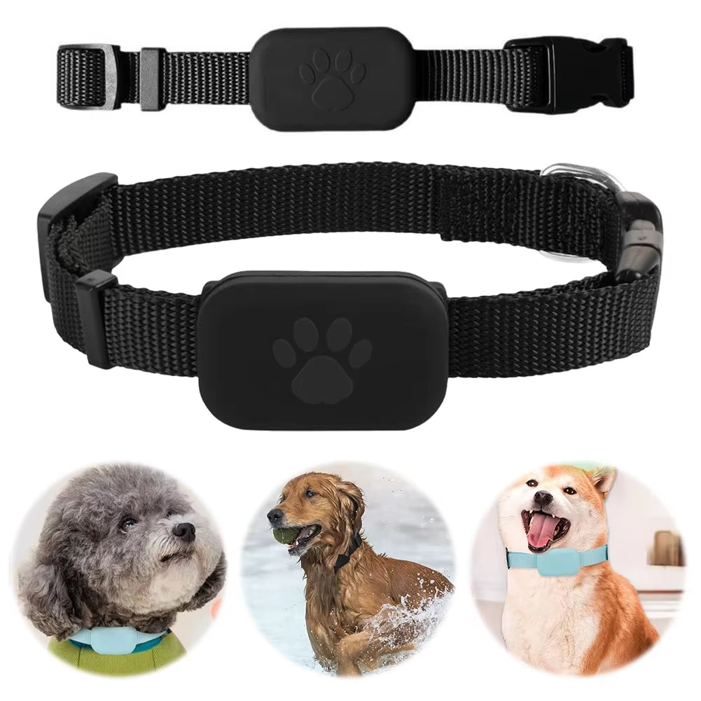 Dog Tracker with Adjustable Collar Cat Locator Smart Pet Locator for Cats and Dogs