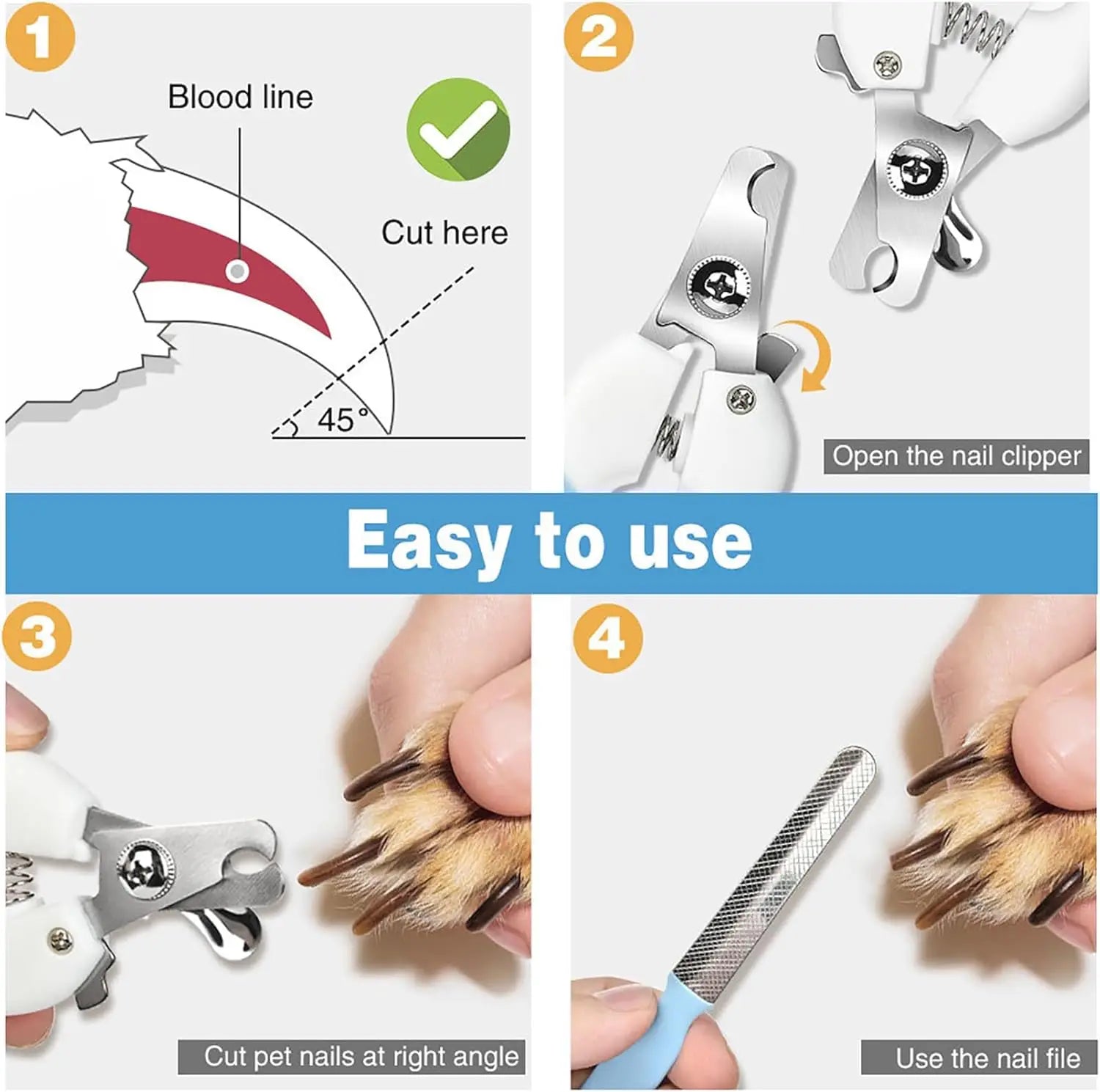 Pet First Aid Kit for Dog Cat 118pcs