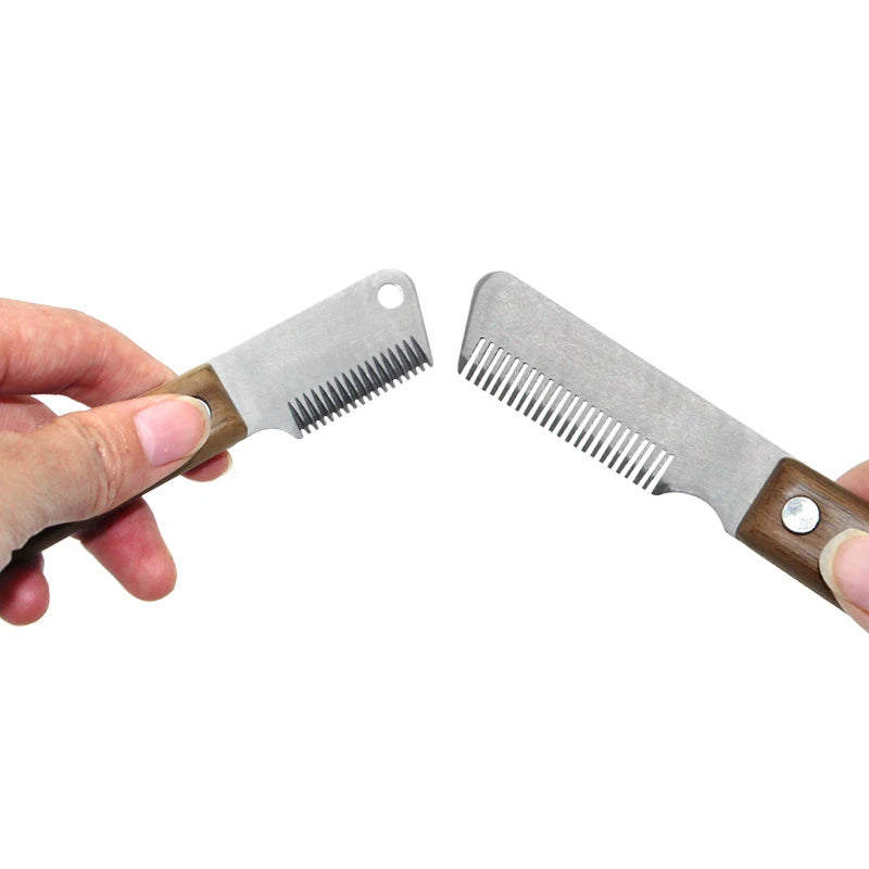 Professional Grooming Dog Comb Stainless Steel