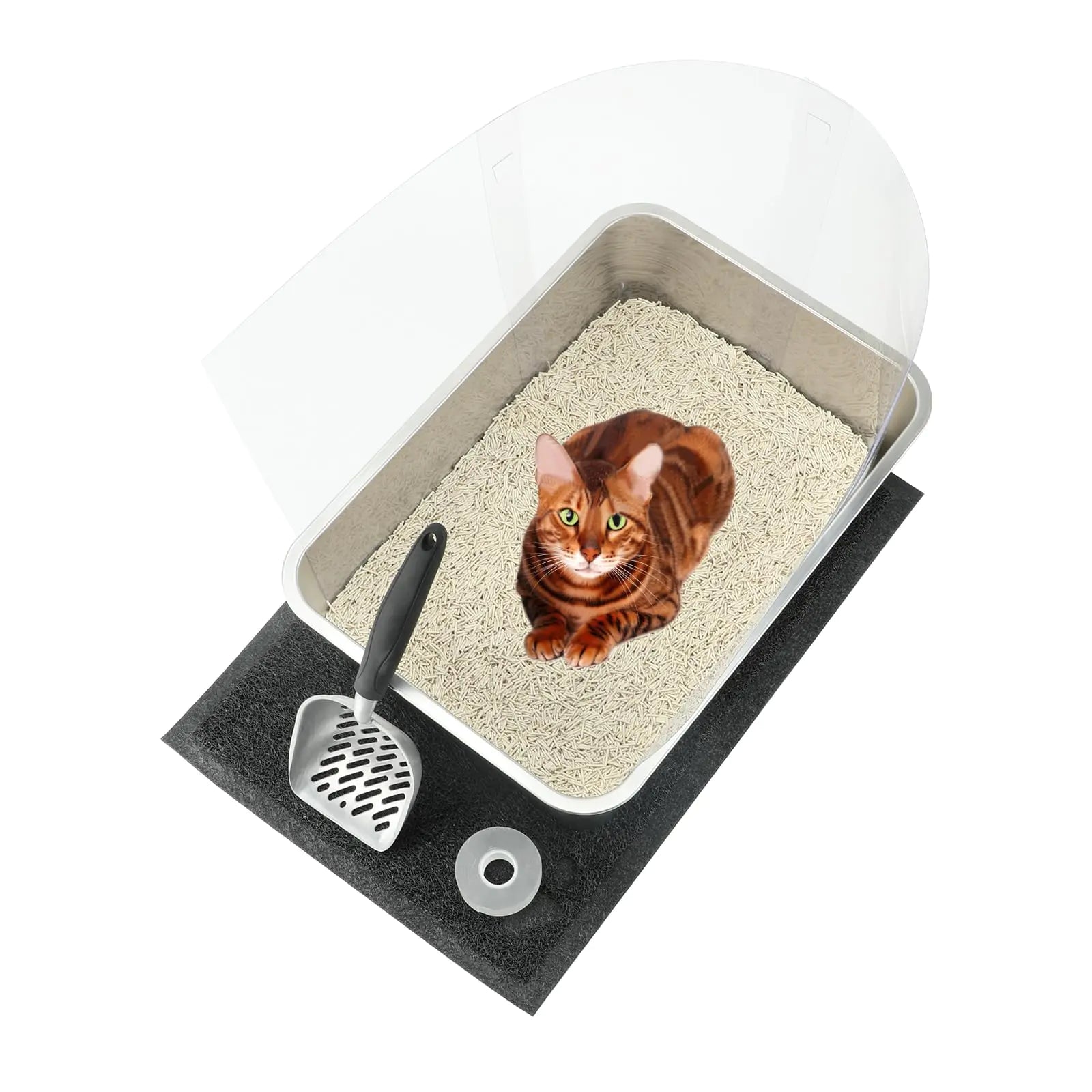 Stainless Steel Cat Litter Box