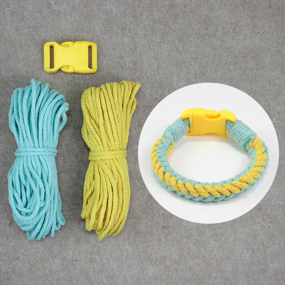 Easy-To-Follow Guides for Starters | Pet Daily Wear DIY | Vintage Multi-Color Bohemian Macrame Kit | DIY Craft Set