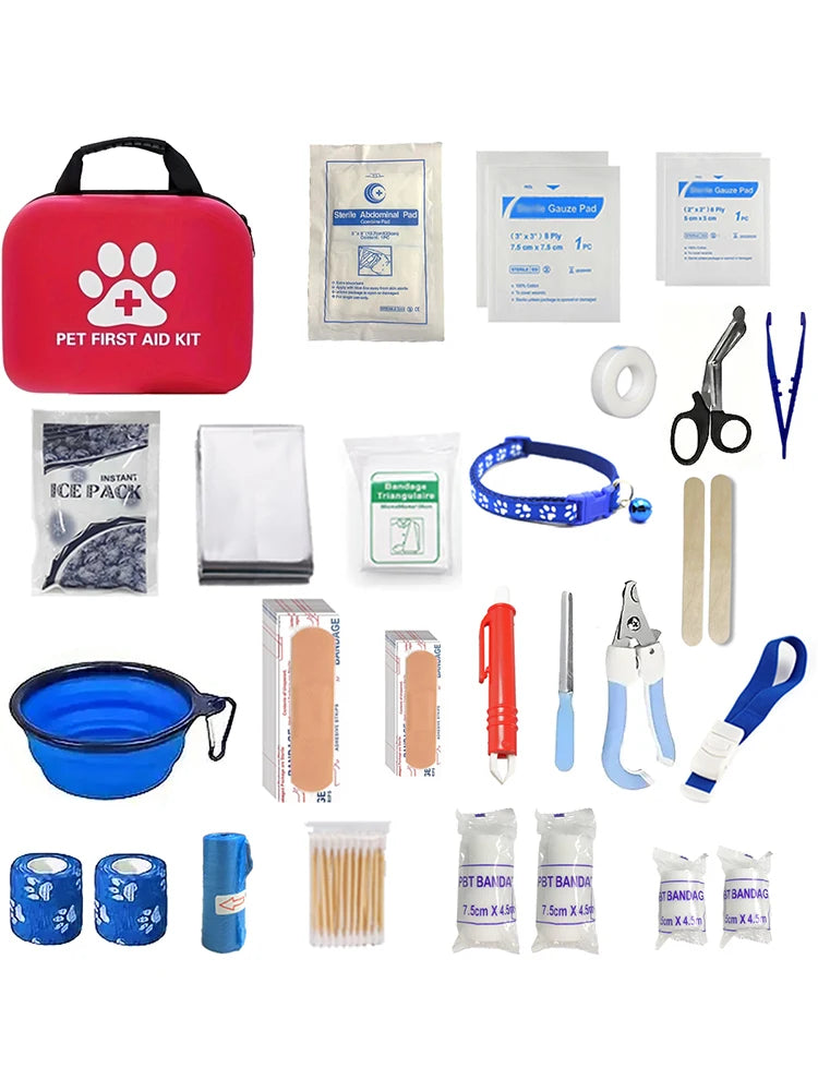 Dog and Cat Travel First Aid Kit