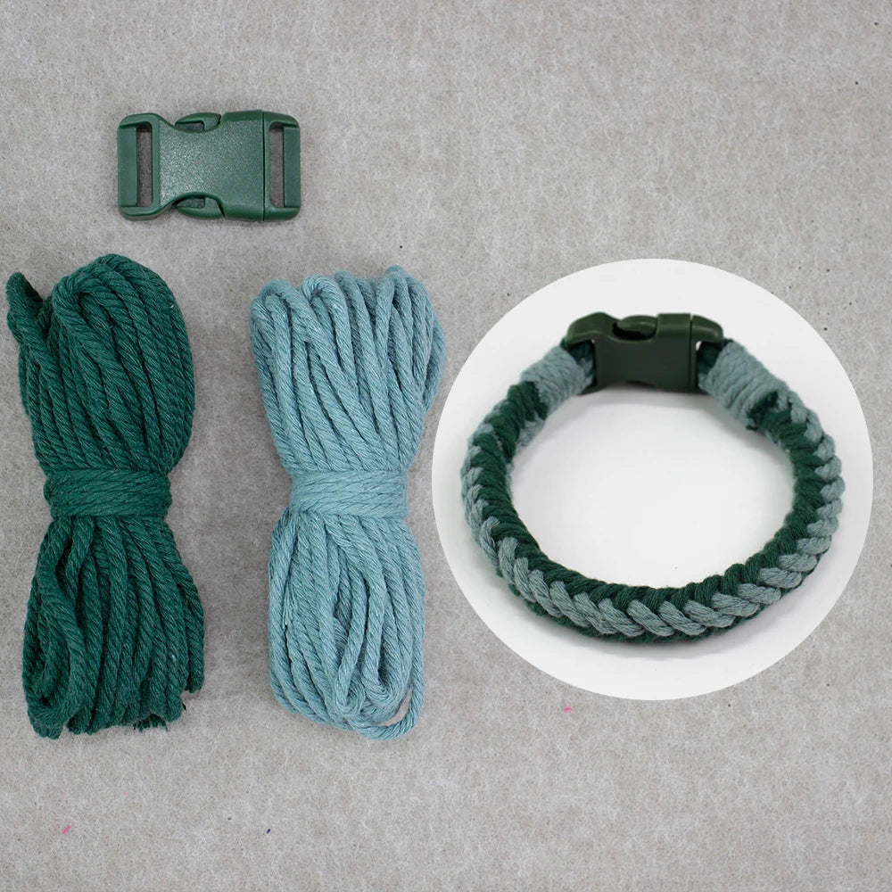 Easy-To-Follow Guides for Starters | Pet Daily Wear DIY | Vintage Multi-Color Bohemian Macrame Kit | DIY Craft Set