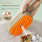 Pet Brush Steamer Electric Spray