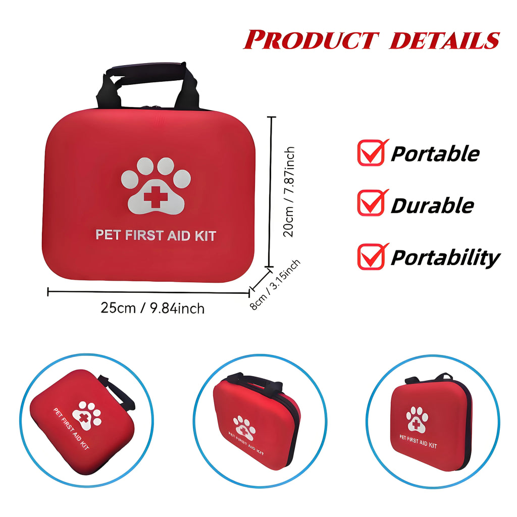 Pet First Aid Multi-purpose Emergency Medical Kit