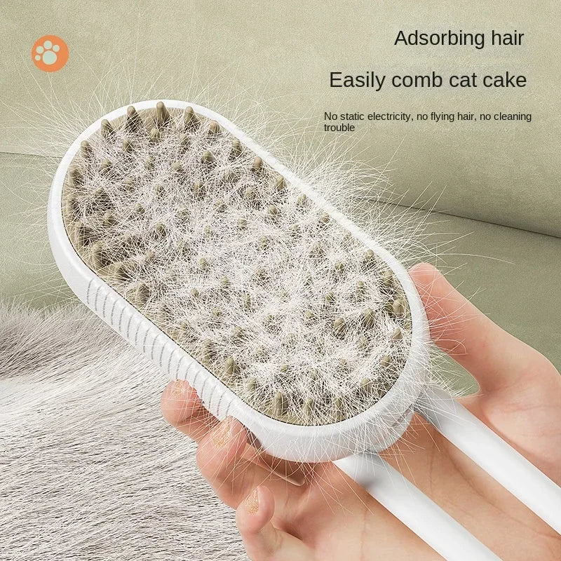 Pet Brush Steamer Electric Spray