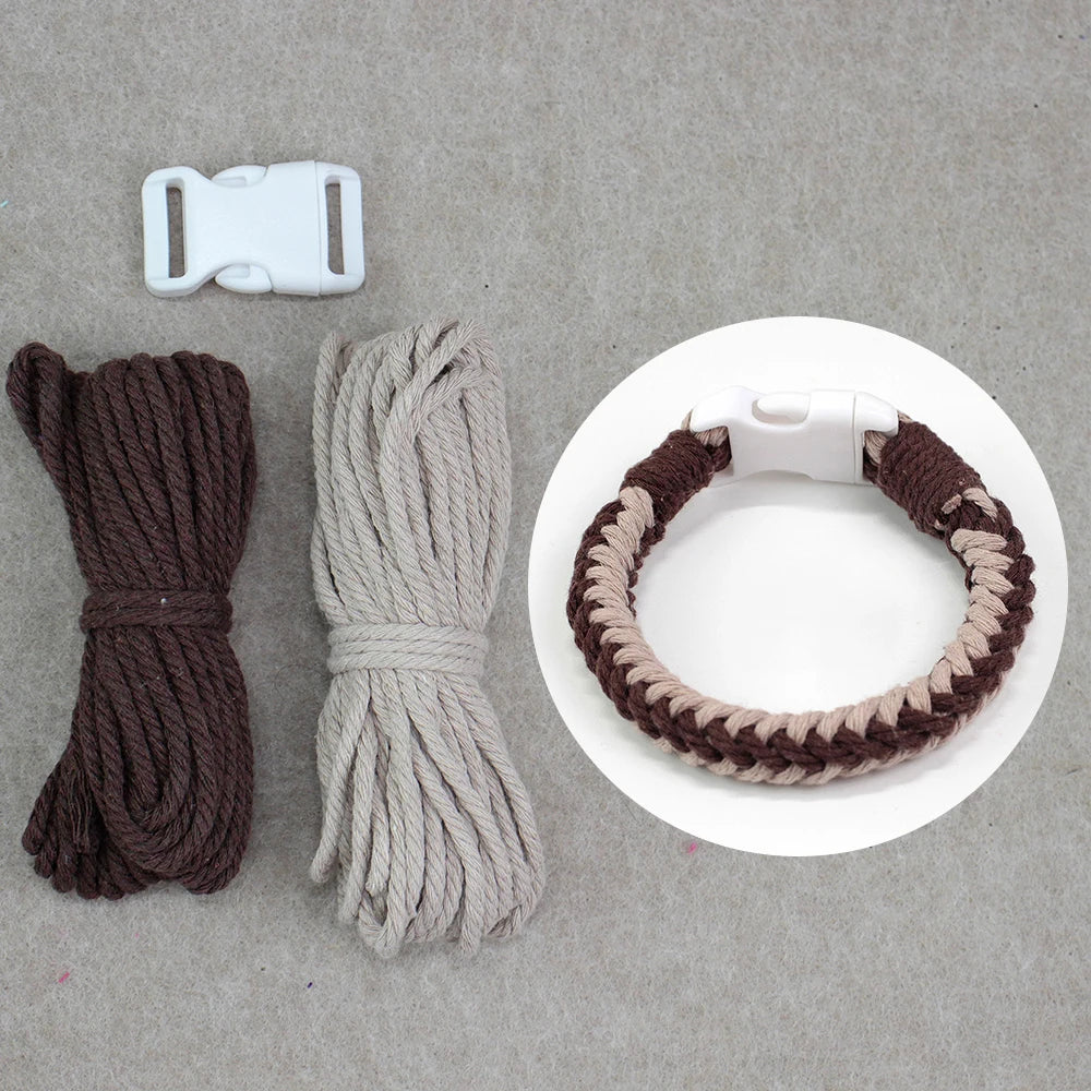 Easy-To-Follow Guides for Starters | Pet Daily Wear DIY | Vintage Multi-Color Bohemian Macrame Kit | DIY Craft Set