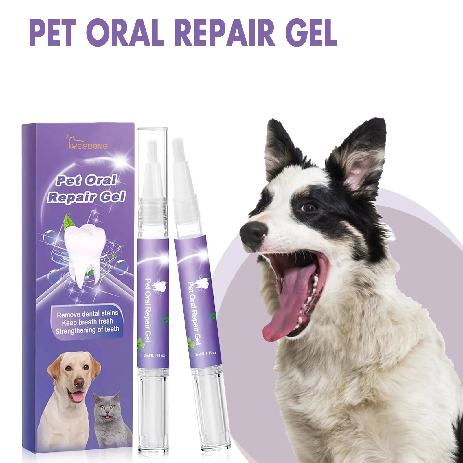 Pet Teeth Cleaning Toothpaste Oral Repair Gel