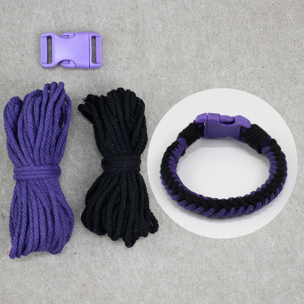 Easy-To-Follow Guides for Starters | Pet Daily Wear DIY | Vintage Multi-Color Bohemian Macrame Kit | DIY Craft Set