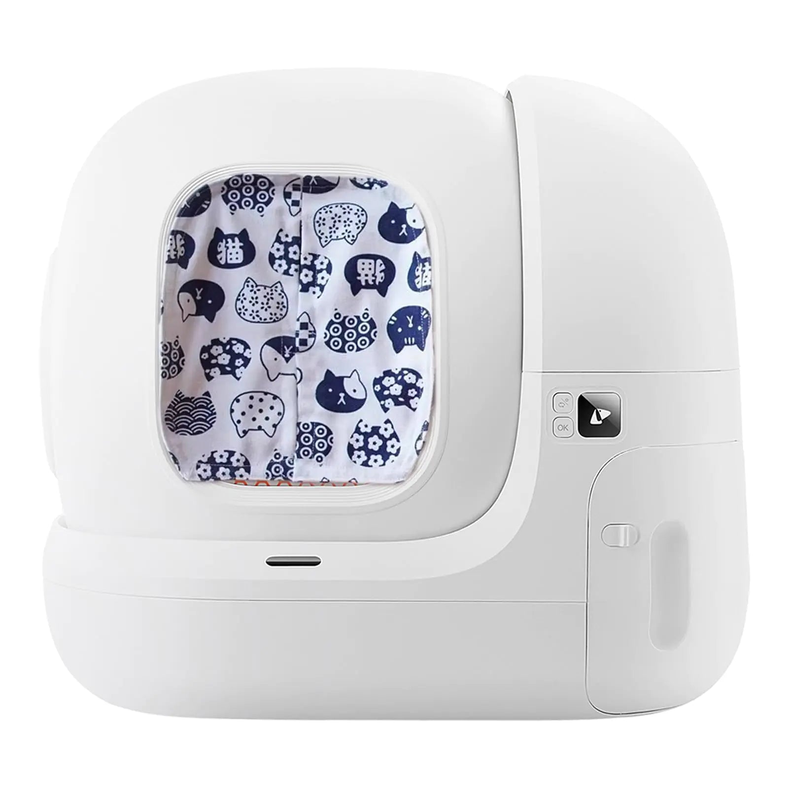 Curtain for Self Cleaning Cat Litter