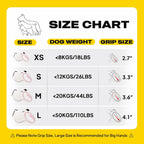 Retractable Dog Leash Large Breed, Heavy Duty 16 Ft Dog Walking Leash for Large Dogs up to 110 Lbs, 360° Tangle Free, White