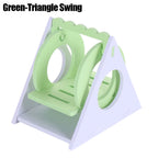 Wooden Hamster Play Toys Set Hamster House Boredom Breaker Activity Toy DIY Hamster Cage Accessories for Small Pets