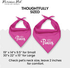 Princess Dog Bandana, Medium