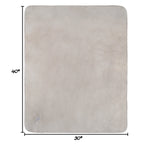 30X40-Inch Reversible Sherpa Fleece Waterproof Dog Blanket (Tan)