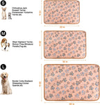 3 Pack Cat and Dog Blanket Soft & Warm Fleece Flannel Sleep Mat, Great Pet Throw for Puppy, Cats, Small, Medium & Large Dogs(Large 40" X 30")