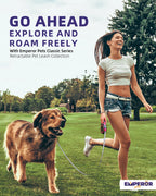 Retractable Dog Leash, 26 Ft, Large, Pink, for Dogs up to 110 Lbs -PK26