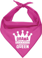 Drama Queen Dog Bandana, Small