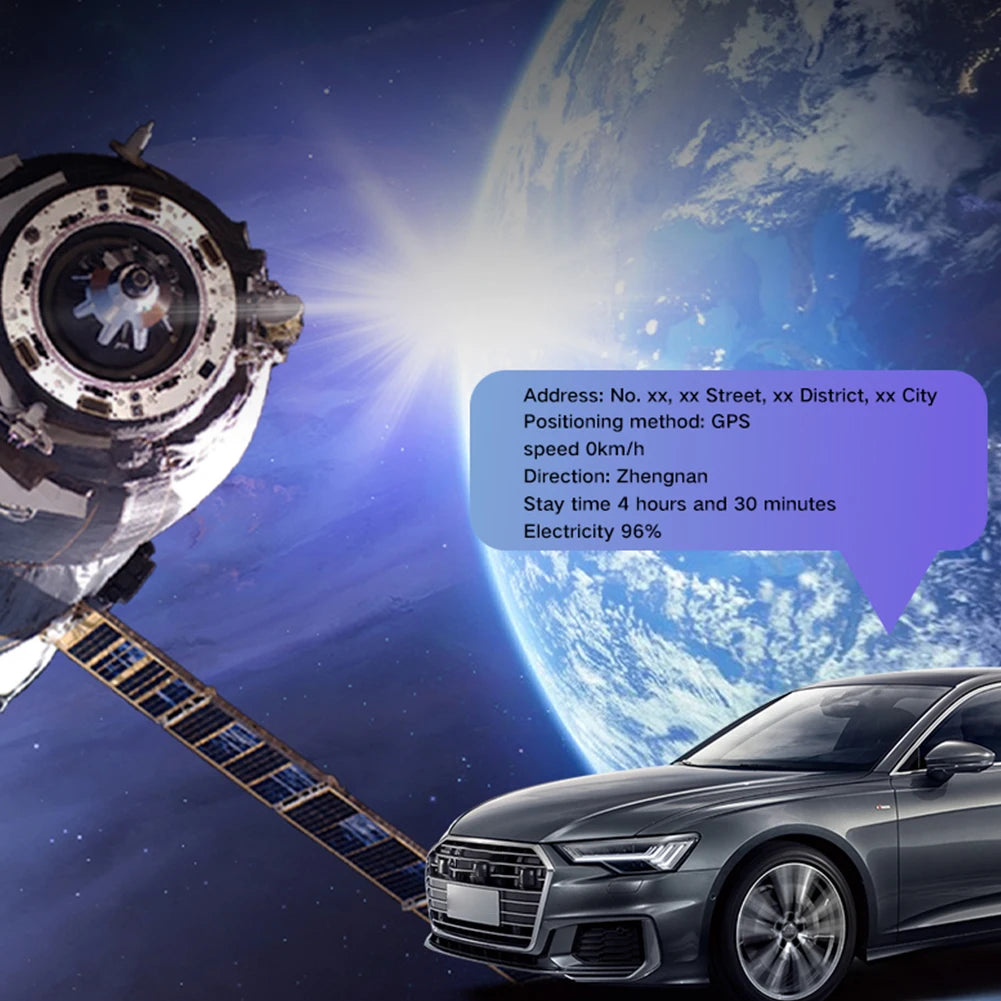 Car/Person/Pet Location Tracker Wifi + LBS + GPS Position Mini GPS Tracker Real-Time Anti-Lost Device Anti-Theft Tracking Device