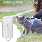 Dog Water Bottle Dispenser 450Ml Folding Drink Bowl Dispenser for Dogs Leak-Proof Portable Dog Water Bottle Pet Dog Feed Bottle