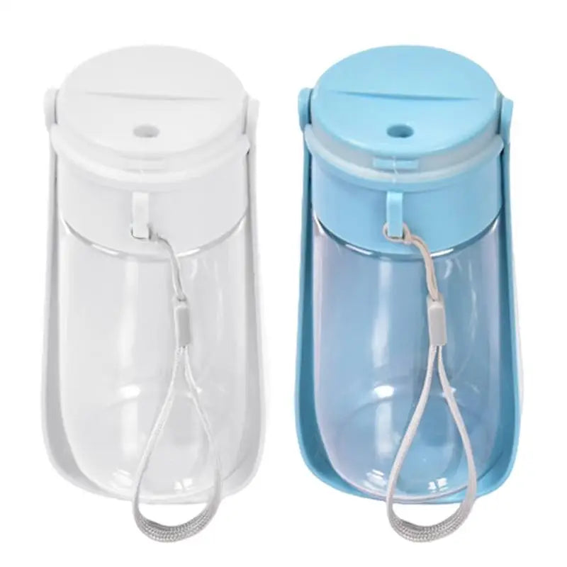 Dog Water Bottle Dispenser 450Ml Folding Drink Bowl Dispenser for Dogs Leak-Proof Portable Dog Water Bottle Pet Dog Feed Bottle