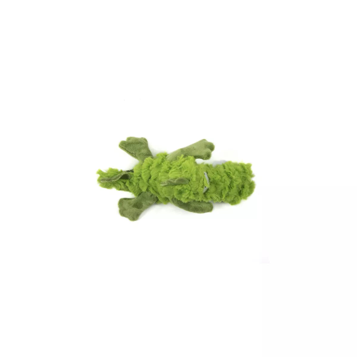 Godog Playclean Gator Squeaker Plush Pet Toy for Dogs & Puppies