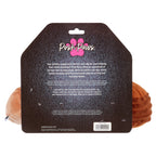 Plush Pet Toys - 2 Pack Cinnamon Roll and Pancake Dog Toys - Brown