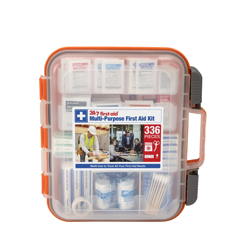 First Aid Kit Plastic 336 Pcs with Case
